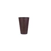 VASO POSACENERE CON SABBIA cm.36x55h WENGE' RESINA