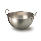 BASTARDELLA SEMISFERICA cm.36x20h lt.14 ACCIAIO INOX