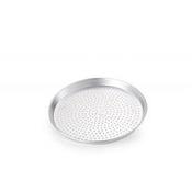 FORMA PIZZA TONDA FORATA cm.28x3h ALLUMINIO 3mm