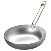 PADELLA ALTA 1 manico cm.24x6h ALLUMINIO 3mm (promo 10% fino a esaurimento scorte)