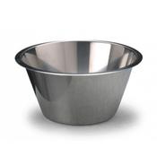 BACINELLA CONICA senza maniglie cm.15x9h lt.1 ACCIAIO INOX