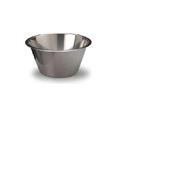 BACINELLA CONICA senza maniglie cm19x11,5h lt.2 ACCIAIO INOX