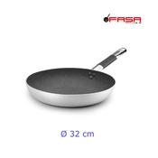 PADELLA cm 32 1/M GUAINA alluminio spess.3mm. antiaderente PEEK (promo 10% fino a esaurimento scorte)