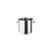 PENTOLA ALTA cm.20x20,50h lt.5,50 acciaio inox SERIE 1000