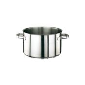 CASSERUOLA ALTA 2MANICI cm.16x9,50 lt1,90 acciaio SERIE 1000