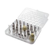 BOCCHETTE ASSORTITE set 38 pezzi ACCIAIO INOX