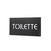 PITTOGRAMMA TOILETTE cm.8x15h DA PARETE