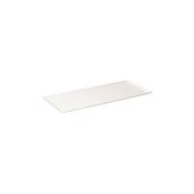 PIATTO RETTANGOLARE cm.29,5x13xH.1,5 porcellana bianca PRESENTAZIONE