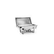 CHAFING DISH GN 1/1 cm.58,5x38,5x31,5 lt.9 acciaio inox FIORA