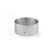 ANELLO IMPIATTAMENTO ROTONDO cm.8x4,5h INOX