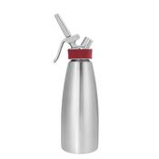 SIFONE PANNA lt.1 rosso GOURMET PLUS INOX SATINATO